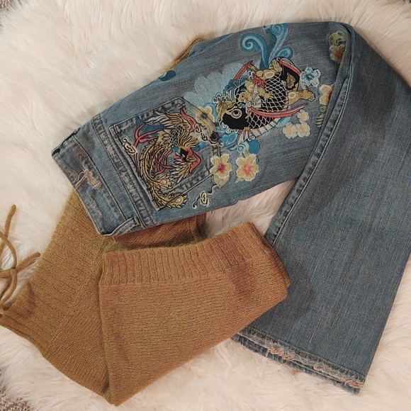 Marlow | Vintage Embroidered Jeans - Picture 6 of 6